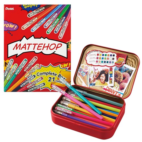 Pentel mattehop color gel - mattehop,