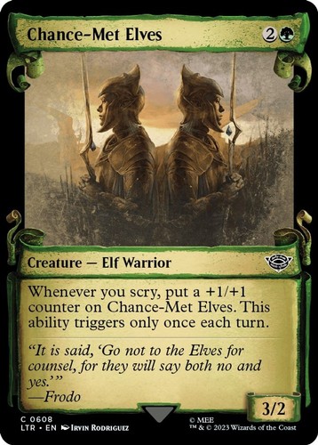 Foil chance met elves - foil, chance-met