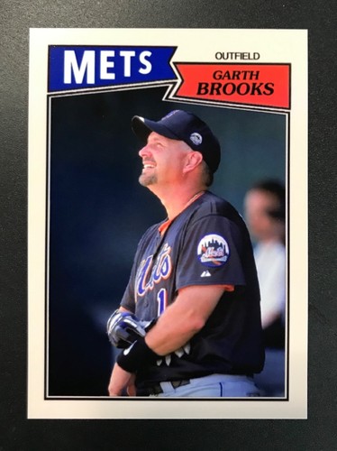 2000 garth brooks mets mlb - garth,