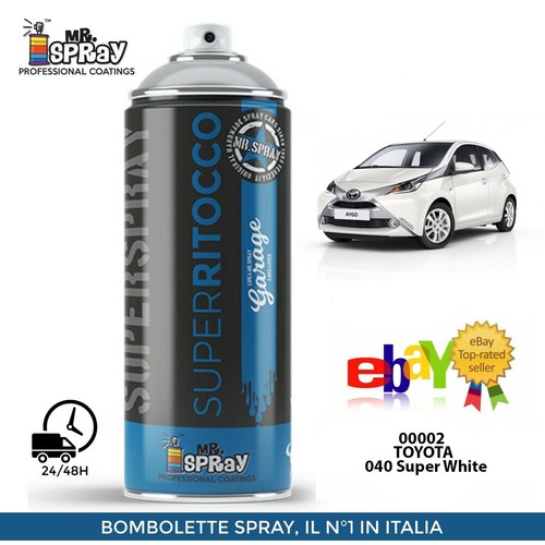 Spray toyota 040 - , white