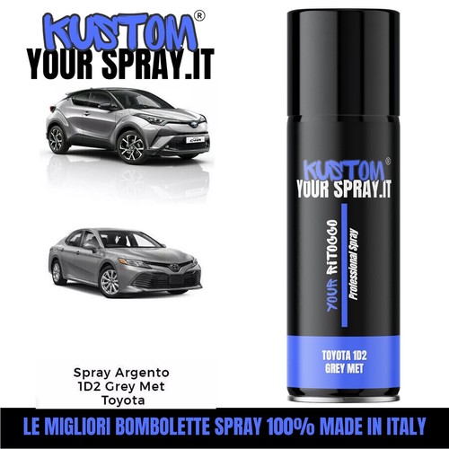 Spray toyota 1d2 grey met - grey,