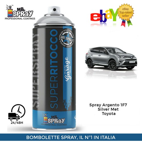 Spray toyota 1f7 - 1f7, silver