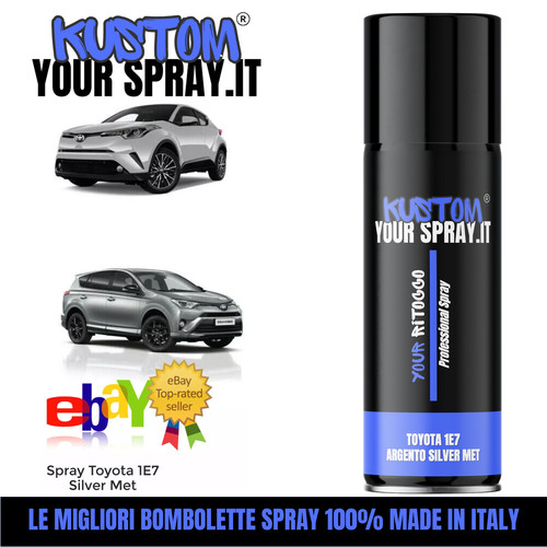 Spray toyota 1e7 - 1e7, argento