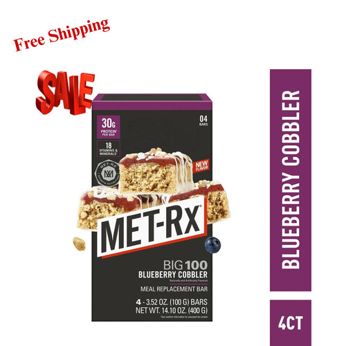 Met big 100 protein bars - met-rx,