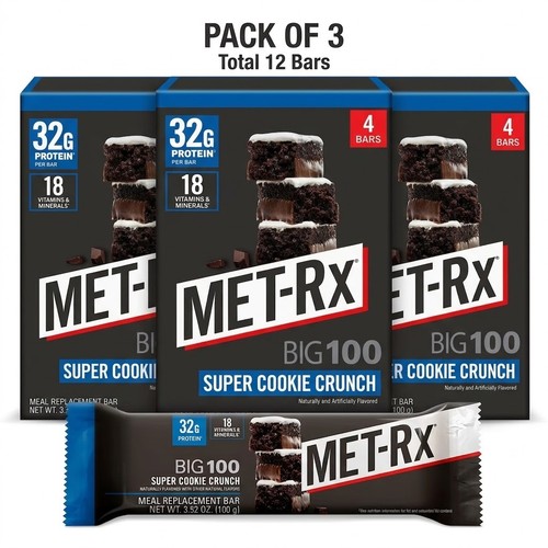 3pack met big - met-rx, 100