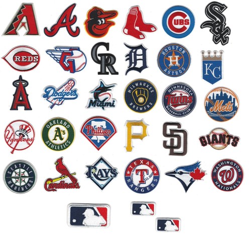 Baseball team logo iron - logo,