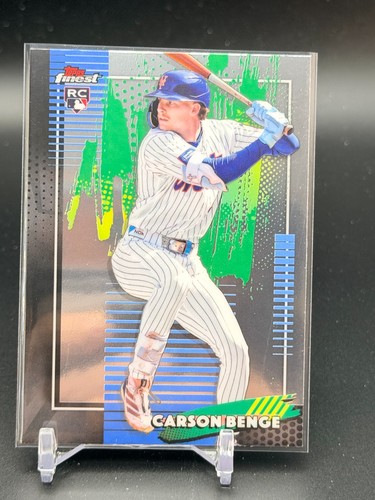 2026 topps finest carson benge - topps,