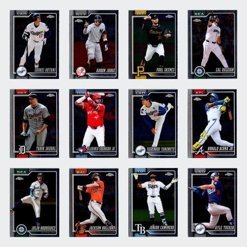 2026 topps chrome baseball - chrome,