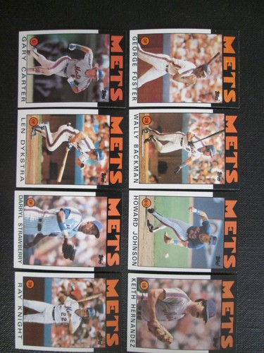 1986 topps team set new - ,