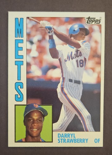 1984 topps darryl strawberry - topps,
