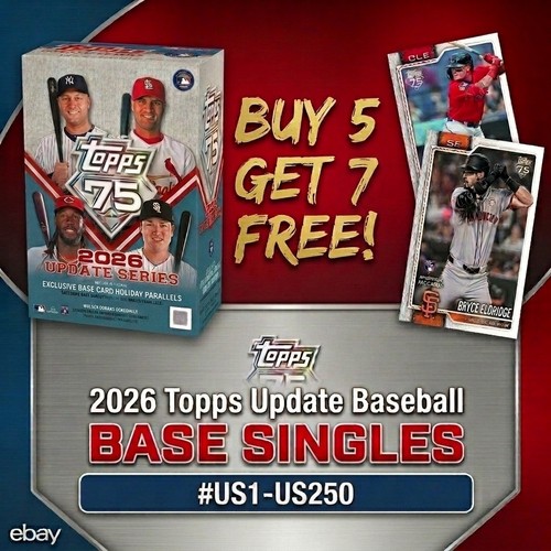 2026 topps update base - 2026, ⚾