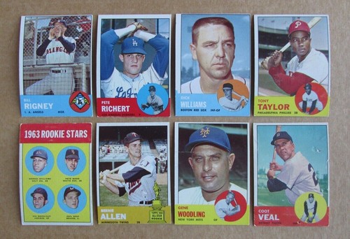 1963 topps baseball - 1963,